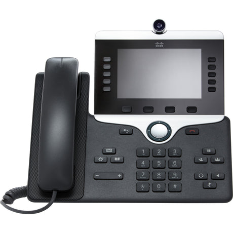 Cisco 8845 IP Phone - Corded/Cordless - Corded - Bluetooth - Wall Mountable, Tabletop - Charcoal - TAA Compliant — CP-8845-3PW-NA-K9=