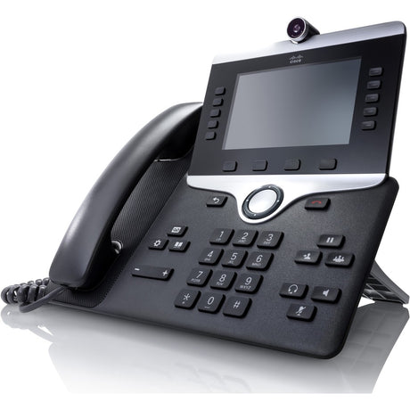 Cisco 8845 IP Phone - Corded/Cordless - Corded - Bluetooth - Wall Mountable, Tabletop - Charcoal - TAA Compliant — CP-8845-3PW-NA-K9=