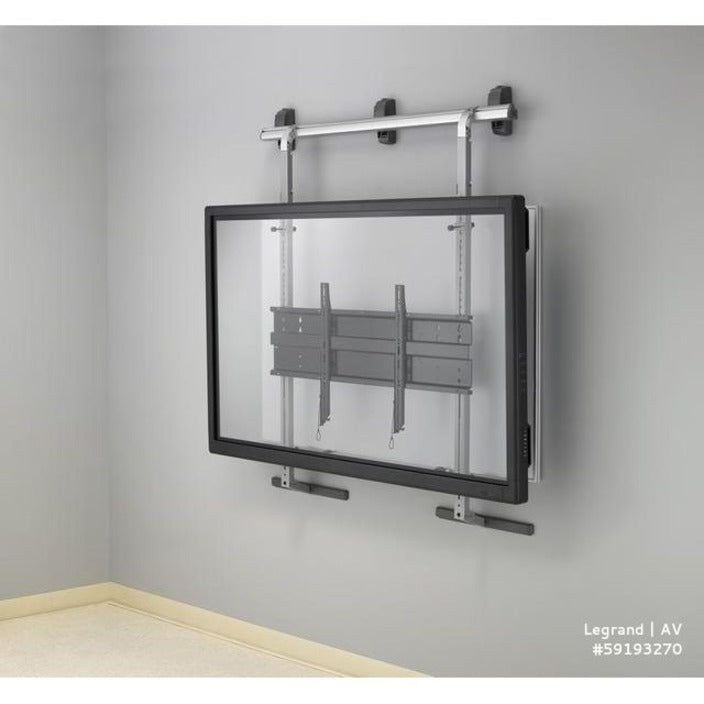 Chief Over-The-Whiteboard Interactive Display Wall Mount - For 42-100 Inch Displays - VESA Flat Panel Mount - Silver — OB1U