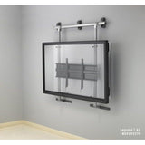 Chief Over-The-Whiteboard Interactive Display Wall Mount - For 42-100 Inch Displays - VESA Flat Panel Mount - Silver — OB1U