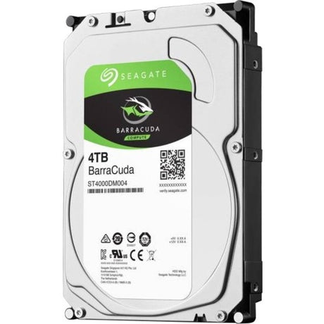 Seagate BarraCuda ST4000DM004 4 TB Hard Drive - 3.5" Internal - SATA (SATA/600) — ST4000DM004