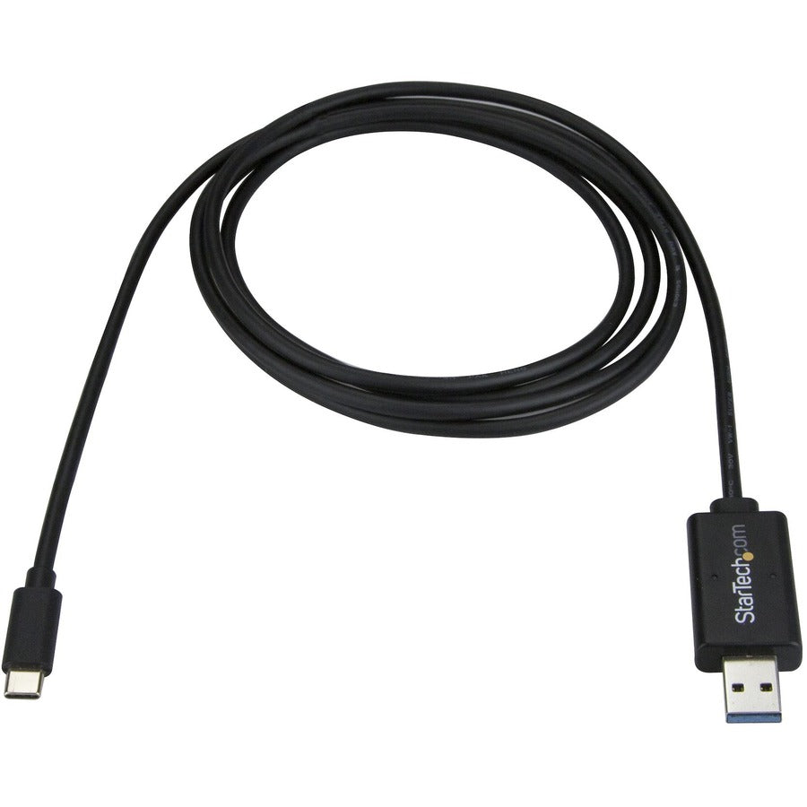 StarTech.com USB C to USB 3.0 Data Transfer Cable - Mac / Windows - Windows Easy Transfer Cable - Mac Data Transfer - 2m (6ft) — USBC3LINK