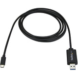 StarTech.com USB C to USB 3.0 Data Transfer Cable - Mac / Windows - Windows Easy Transfer Cable - Mac Data Transfer - 2m (6ft) — USBC3LINK