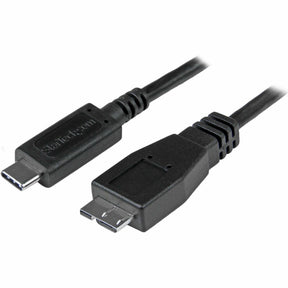StarTech.com 0.5m USB C to Micro USB Cable - M/M - USB 3.1 Cable (10Gbps) - USB 3.1 Type C to Micro USB Type B Cable — USB31CUB50CM