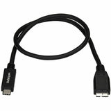 StarTech.com 0.5m USB C to Micro USB Cable - M/M - USB 3.1 Cable (10Gbps) - USB 3.1 Type C to Micro USB Type B Cable — USB31CUB50CM