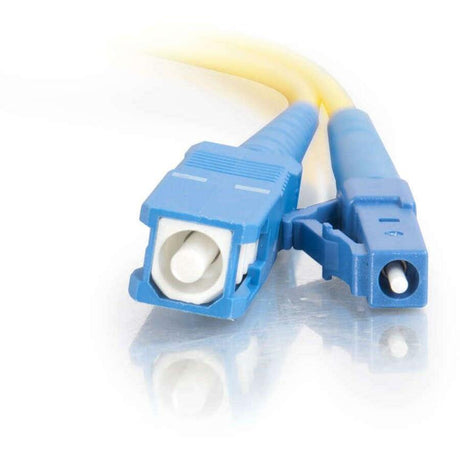 C2G-8m LC-SC 9/125 OS1 Simplex Singlemode PVC Fiber Optic Cable - Yellow — 34711