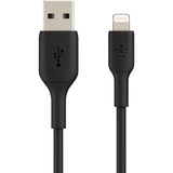 Belkin BoostCharge Lightning to USB-A Cable (1 meter / 3.3 foot, Black) — CAA001bt1MBK