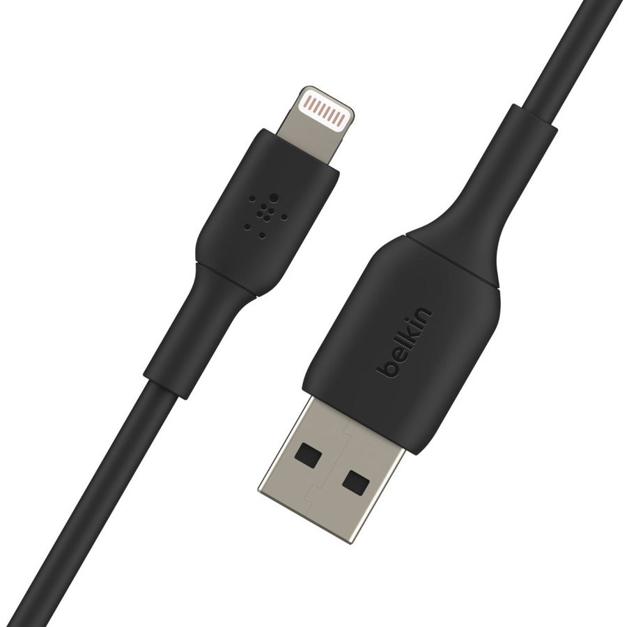 Belkin BoostCharge Lightning to USB-A Cable (1 meter / 3.3 foot, Black) — CAA001bt1MBK