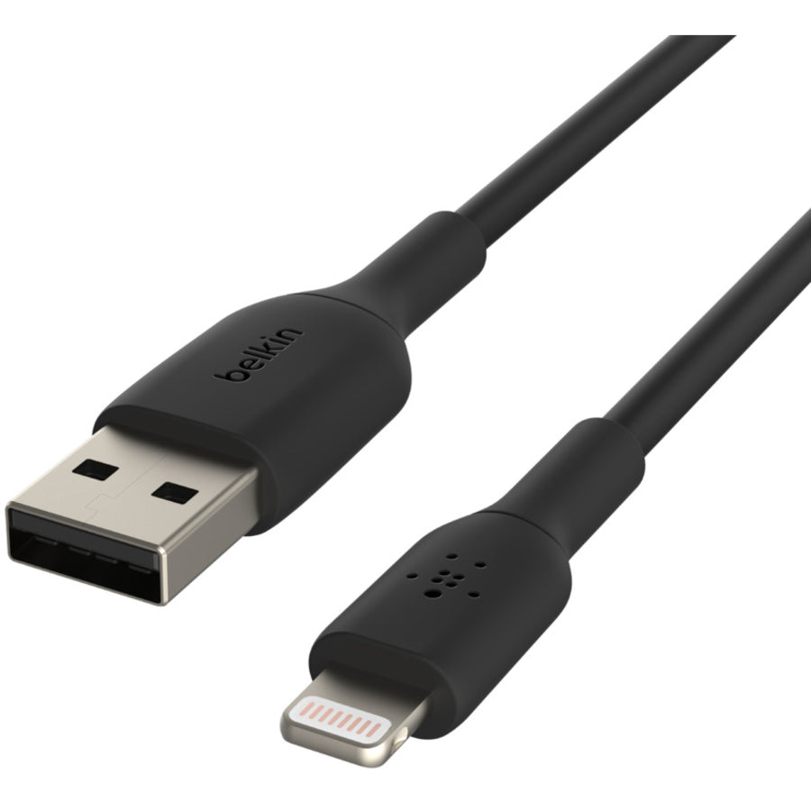 Belkin BoostCharge Lightning to USB-A Cable (1 meter / 3.3 foot, Black) — CAA001bt1MBK