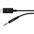 Belkin 3.5mm Audio Cable with USB-C Connector — F7U079bt03-BLK