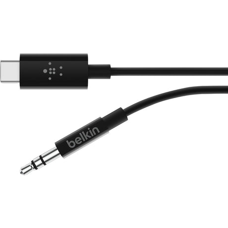 Belkin 3.5mm Audio Cable with USB-C Connector — F7U079bt03-BLK