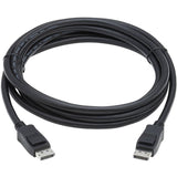 Eaton Tripp Lite Series DisplayPort 1.4 Cable with Latching Connectors, 8K (M/M), Black, 10 ft. (3.1m) — P580-010-V4