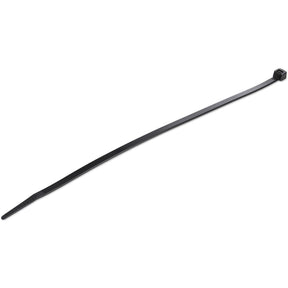 StarTech.com 10"(25cm) Cable Ties, 2-5/8"(68mm) Dia, 50lb(22kg) Tensile Strength, Nylon Self Locking Ties, UL Listed, 1000 Pack, Black — CBMZT10BK