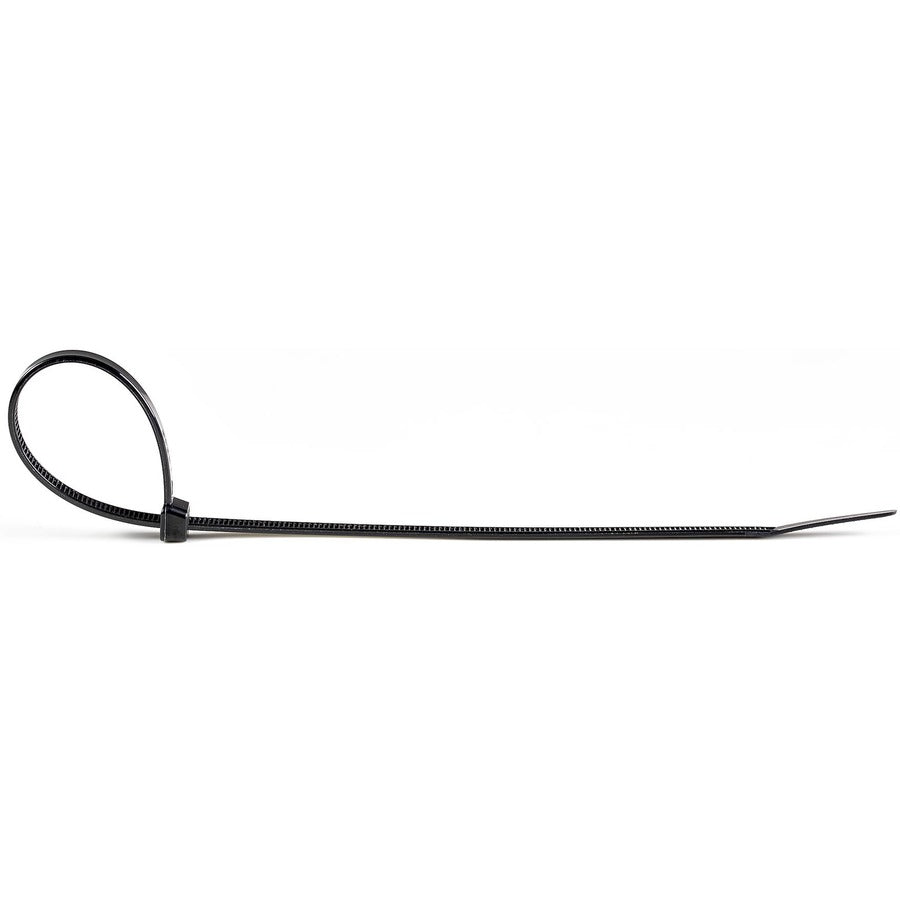 StarTech.com 10"(25cm) Cable Ties, 2-5/8"(68mm) Dia, 50lb(22kg) Tensile Strength, Nylon Self Locking Ties, UL Listed, 1000 Pack, Black — CBMZT10BK