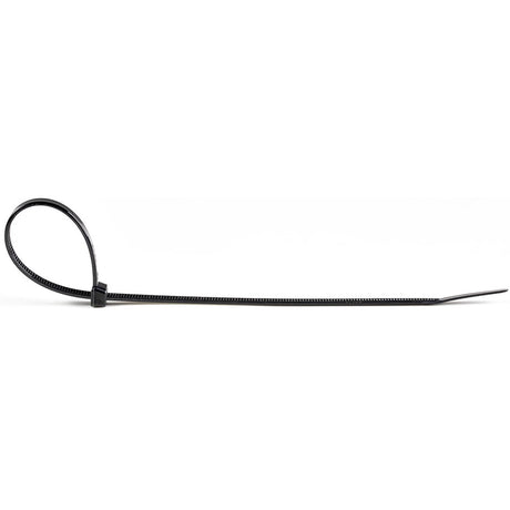 StarTech.com 10"(25cm) Cable Ties, 2-5/8"(68mm) Dia, 50lb(22kg) Tensile Strength, Nylon Self Locking Ties, UL Listed, 1000 Pack, Black — CBMZT10BK