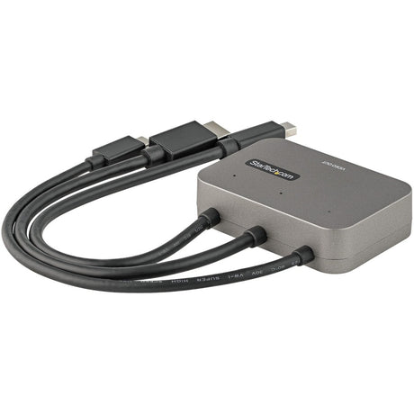 StarTech.com 3-in-1 Multiport to HDMI Adapter, 4K 60Hz USB-C, HDMI or Mini DP to HDMI Video Converter, Conference Room Digital AV Adapter — CDPHDMDP2HD