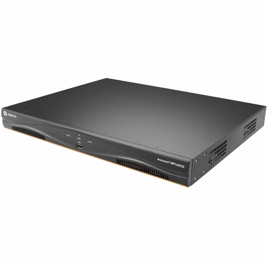 Vertiv Avocent MPU KVM Switch | 32 port | 2 Digital Path | Dual AC Power TAA — MPU2032DAC-400