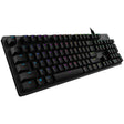 Logitech G512 RGB Mechanical Gaming Keyboard, GX Blue, USB Passthrough — 920-008936