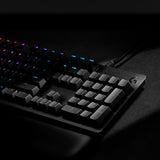 Logitech G512 RGB Mechanical Gaming Keyboard, GX Blue, USB Passthrough — 920-008936