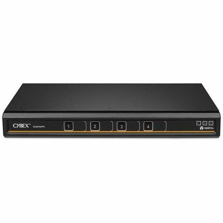 Vertiv Avocent Cybex SCKM100 Secure Desktop KVM Switch, 4 Port, Dedicated Peripheral Port, NIAP Version 4.0 Certified, TAA Compliant (SCKM140PP4-400) — SCKM140PP4-400