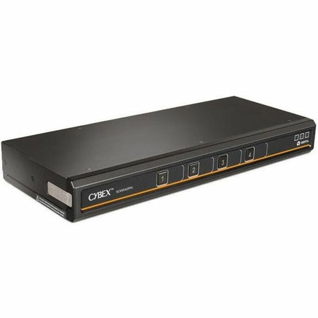 Vertiv Avocent Cybex SCKM100 Secure Desktop KVM Switch, 4 Port, Dedicated Peripheral Port, NIAP Version 4.0 Certified, TAA Compliant (SCKM140PP4-400) — SCKM140PP4-400