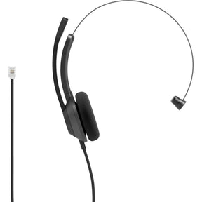 Cisco Headset 321 Wired Single On-Ear Carbon Black RJ9 — HS-W-321-C-RJ9