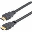 StarTech.com 6ft HDMI Cable, 10 Pack, 4K High Speed HDMI Cable with Ethernet, Ultra HD 4K 30Hz Video, Black HDMI 1.4 Monitor Cord — HDMM610PK