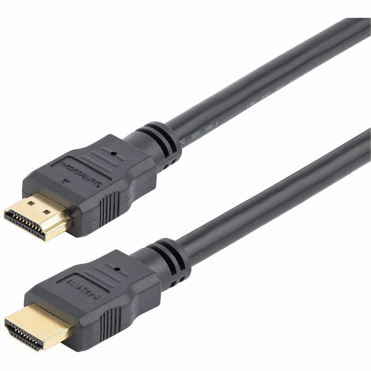 StarTech.com 6ft HDMI Cable, 10 Pack, 4K High Speed HDMI Cable with Ethernet, Ultra HD 4K 30Hz Video, Black HDMI 1.4 Monitor Cord — HDMM610PK