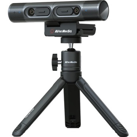 AVerMedia DualCam PW313D Video Conferencing Camera - 5 Megapixel - 30 fps - Black - USB 2.0 - 1 Pack(s) - TAA and NDAA Compliant — PW313D