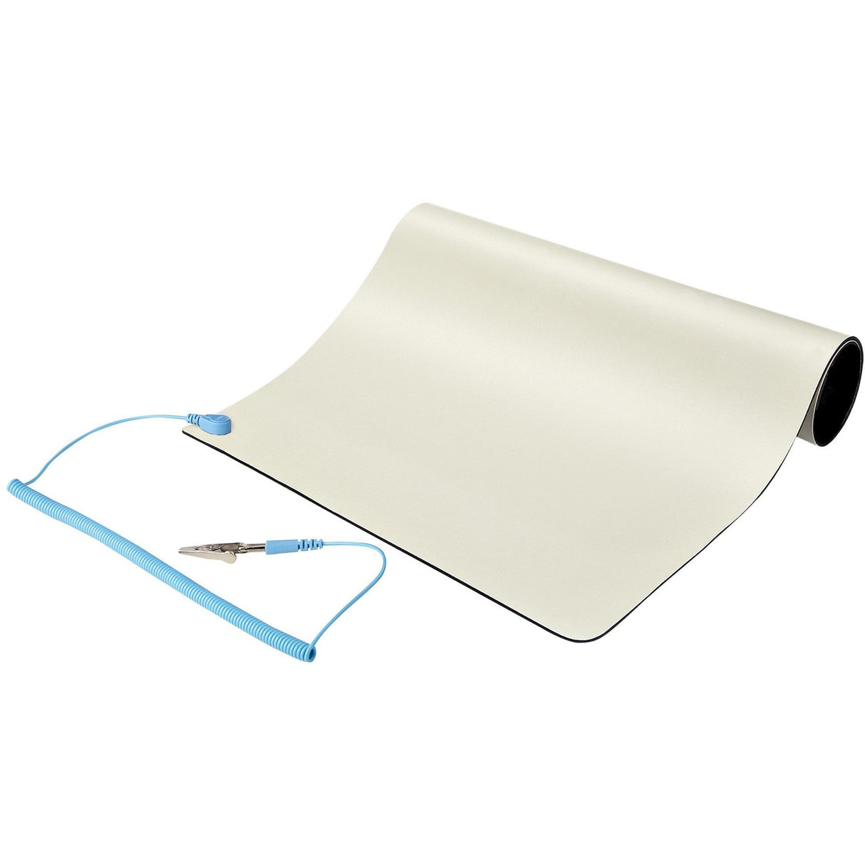 StarTech.com 11x18in Anti Static Mat, ESD Mat for Electronics Repair on Tables or Desks, Flexible Work Pad, Detachable Grounding Wire — SM-ANTI-STATIC-MAT