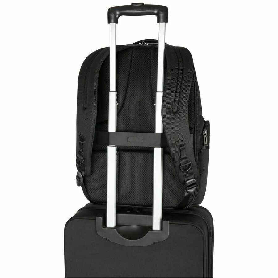 Targus Mobile Elite TBB617GL Carrying Case (Backpack) for 15" to 16" Notebook - Black - TAA Compliant — TBB617GL