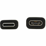 Eaton Tripp Lite Series USB-C Extension Cable (M/F) - USB 3.2 Gen 2 (10Gbps), Thunderbolt 3 Compatible, Black, 20 in. (0.5 m) — U421-20N-G2