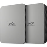 LaCie Mobile Drive Secure STLR2000400 2 TB Portable Hard Drive - 2.5" External - Space Gray — STLR2000400