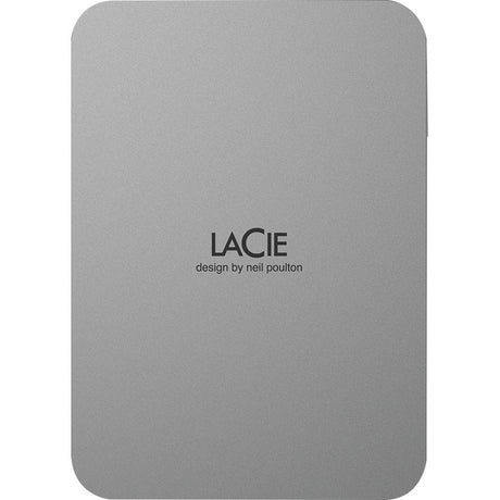 LaCie Mobile Drive Secure STLR2000400 2 TB Portable Hard Drive - 2.5" External - Space Gray — STLR2000400