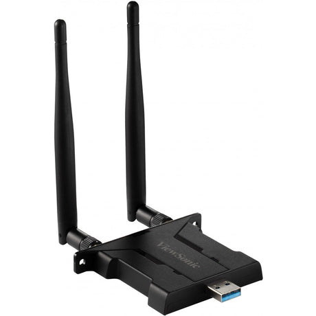Viewsonic VB-WIFI-005 Dual Band WiFi 6 USB Adapter for IFP50-3/4/5, IFP52, IFP62, IFP110G, CDE20 and CDE30 Series with BT5 and 2.4/5G Support — VB-WIFI-005
