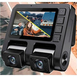GekoGear Front/Rear Dashcam With Display — Orbit-D110