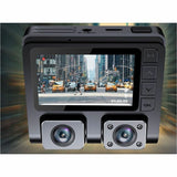 GekoGear Front/Rear Dashcam With Display — Orbit-D110