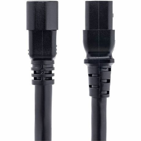 StarTech.com 6ft (1.8m) Heavy Duty Power Cord, C14 to C19, 15A 250V, 14AWG, PDU Power Cord, Server Power Cable, UL Listed — PXTC14C19146