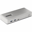 StarTech.com Dual-Monitor USB-C Docking Station, DisplayPort & HDMI/VGA Multi Monitor Dock up to 4K 60Hz, USB-C Dock, 7x USB Hub, 85W PD — 101N-USBC-DOCK