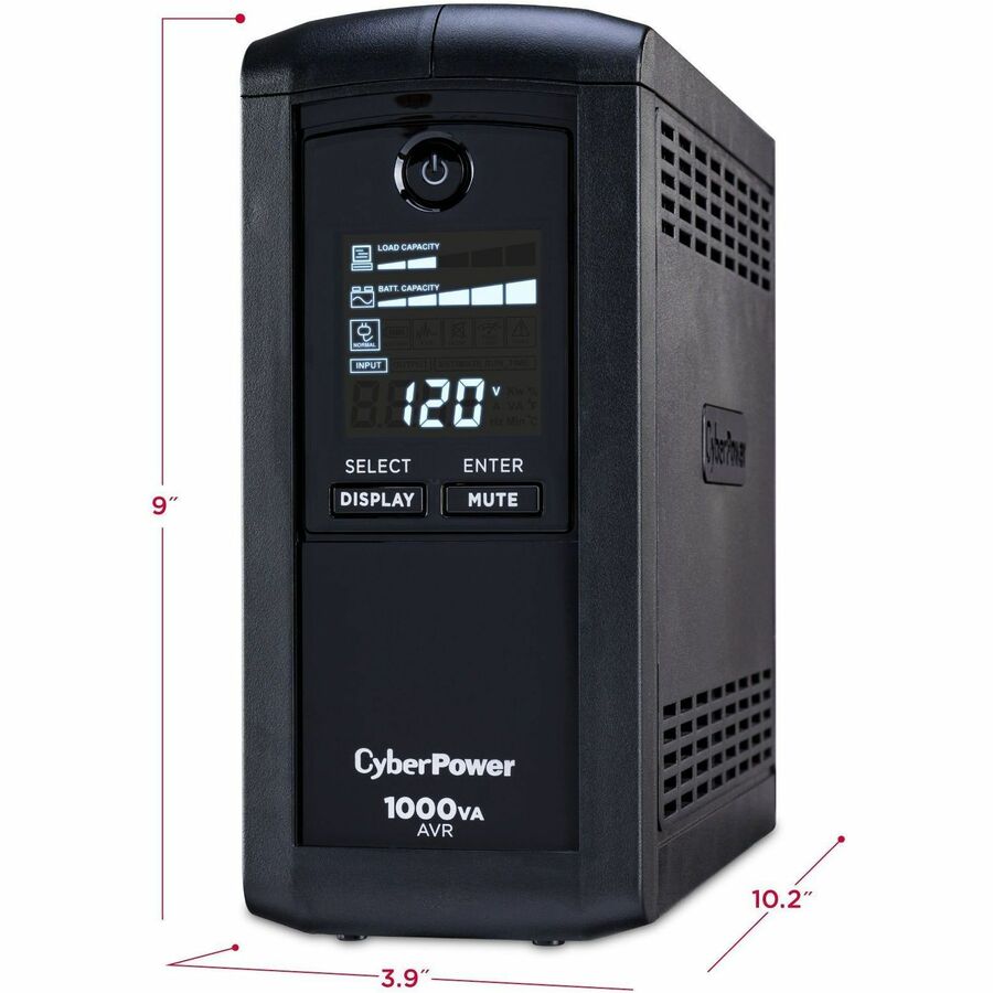 CyberPower CP1000AVRLCD Intelligent LCD UPS Systems — CP1000AVRLCD