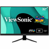 ViewSonic VX3267U-4K 4K UHD 32 Inch IPS Monitor with 65W USB C, HDR10 Content Support, Ultra-Thin Bezels, Eye Care, HDMI, and DP Input — VX3267U-4K