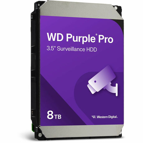 WD Purple Pro WD8002PURP 8 TB Hard Drive - 3.5" Internal - SATA (SATA/600) — WD8002PURP