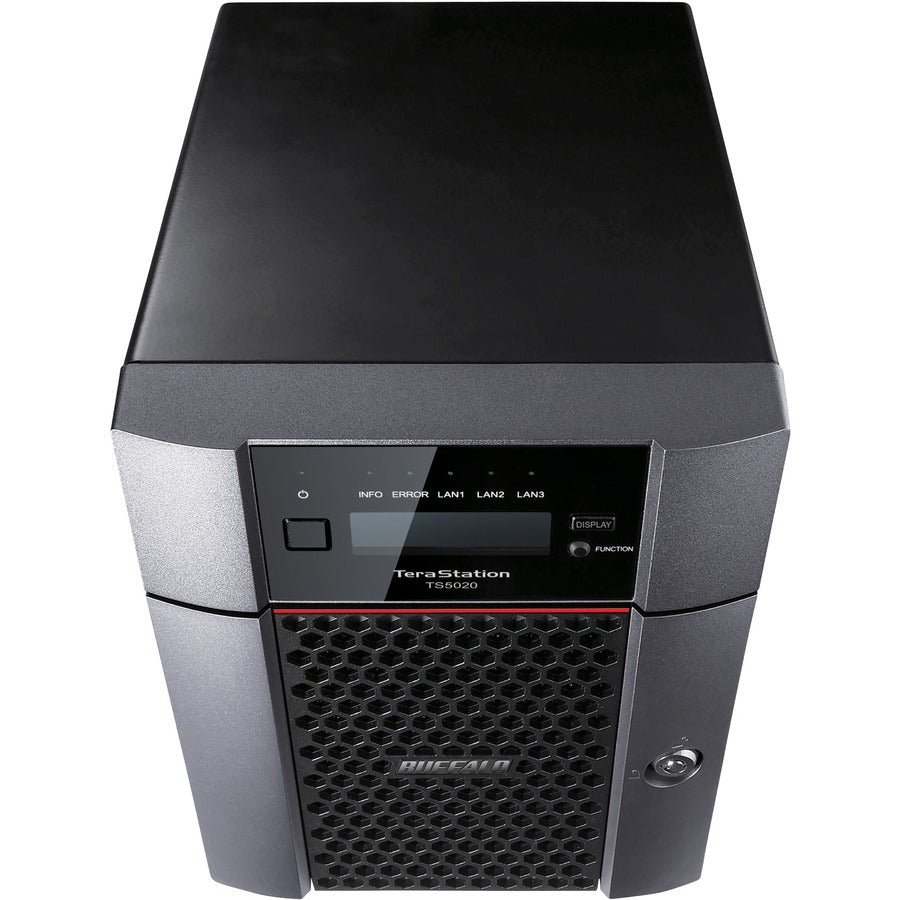 BUFFALO TeraStation 5420DN 4-Bay Secure Business Desktop NAS 40TB (2x20TB) w/ Hard Drives Included — TS5420DN4002