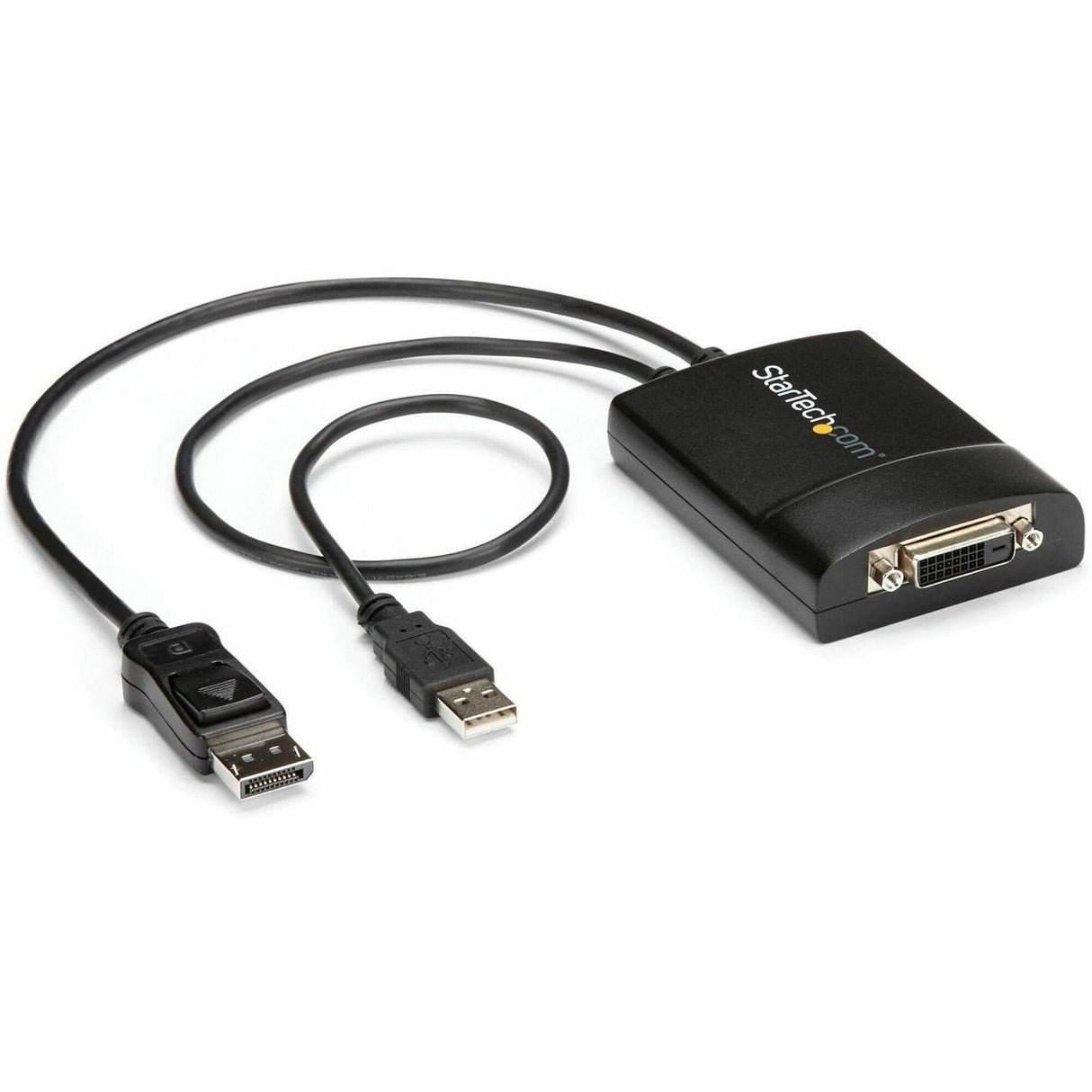 StarTech.com DisplayPort to DVI Dual Link Active Adapter, DisplayPort to DVI-D Adapter/Video Converter 2560x1600 60Hz, DP to DVI Adapter — DP2DVID2