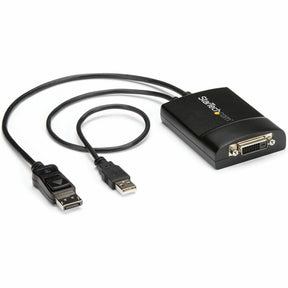 StarTech.com DisplayPort to DVI Dual Link Active Adapter, DisplayPort to DVI-D Adapter/Video Converter 2560x1600 60Hz, DP to DVI Adapter — DP2DVID2