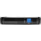 Eaton Tripp Lite Series 1500VA 900W Line-Interactive UPS - 8 C13 Outlets, AVR, 230V, 50/60 Hz, USB, DB9, LCD, 2U Rack/Tower — SMX1500LCD