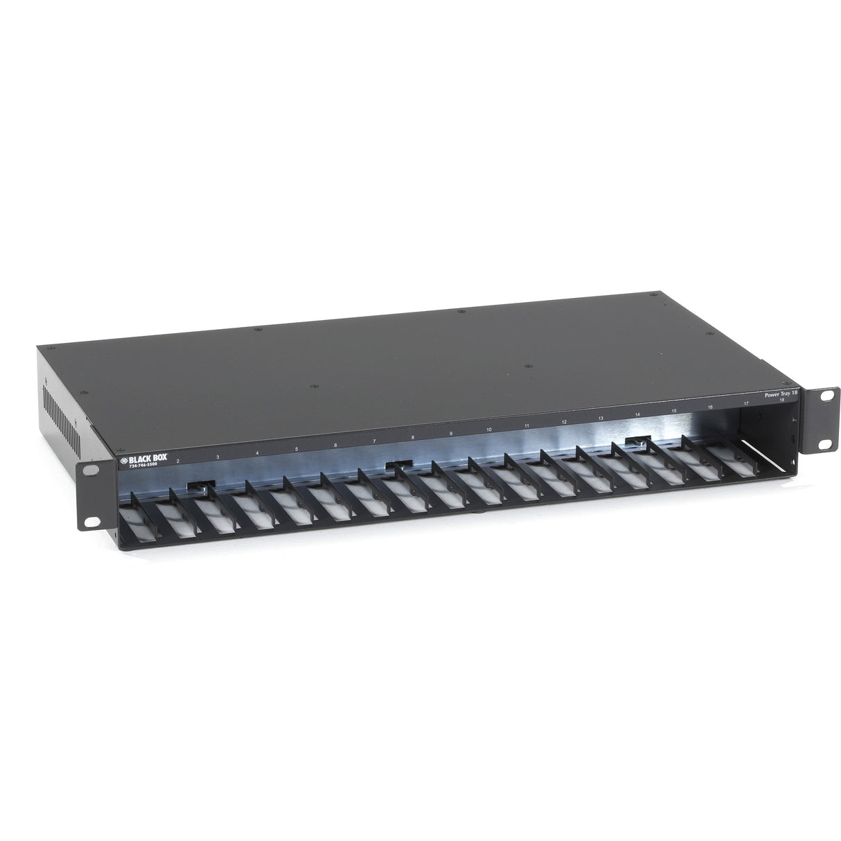 Black Box MultiPower Miniature Power Tray - 18-Slot — LHC018A-AC-R2