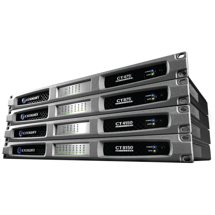 Crown ComTech DriveCore CT 8150 Amplifier - 1000 W RMS - 8 Channel — NCT8150A-U-US