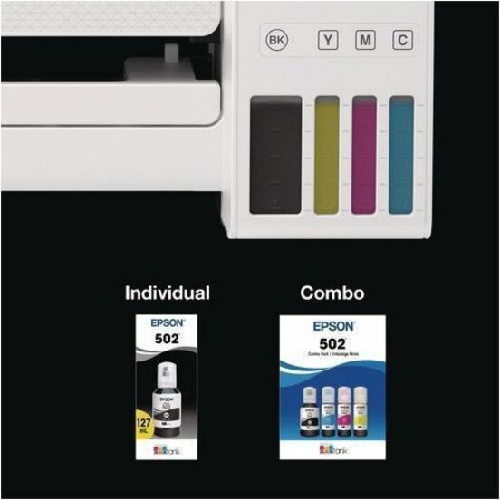 Epson Claria 502 Original Ultra High Yield Inkjet Ink Cartridge - CMYK, Black - 4 Pack — T502120-BCS