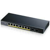 ZYXEL GS1100-10HP 8-Port Gigabit PoE Switch | 8 PoE+ Ports at 130W with 2 SFP Uplinks — GS1100-10HP